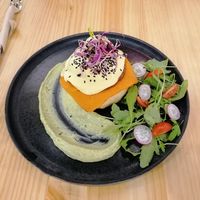 Eggs Benedict at Asante in Barcelona