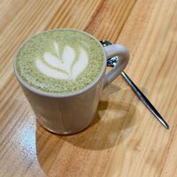 Matcha Latte at Asante in Barcelona