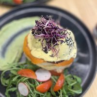 huevos benedict #Veganuary at Asante in Barcelona