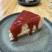 Erdbeerkäsekuchen  at Asante in Barcelona