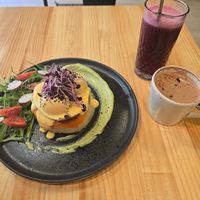 The eggs benedict were amazing,  highly recommend! at Asante in Barcelona