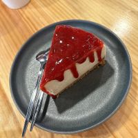 Strawberry Cheesecake at Asante in Barcelona