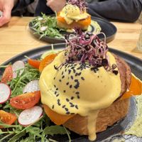 Yummy ‘egg'  at Asante in Barcelona