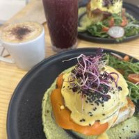 Eggs Benedictt  at Asante in Barcelona