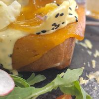 Egg Benedict at Asante in Barcelona