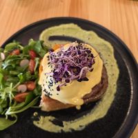 Benedict  eggs!  at Asante in Barcelona