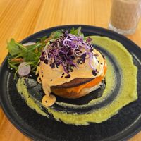 Eggs benidict was soo good at Asante in Barcelona