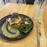 Eggs benedict directly from vegan heaven! ♥️  at Asante in Barcelona