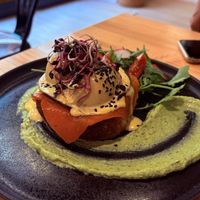 Huevos benedict  at Asante in Barcelona