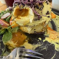 That runny egg!  at Asante in Barcelona