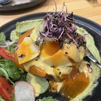 Eggs Benedict! Check out the runny egg :)))  at Asante in Barcelona