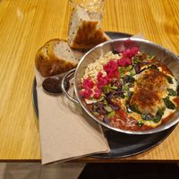 "Ous" (vegans) marroquins (shakshouka) at Asante in Barcelona