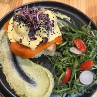 Benedict egg  at Asante in Barcelona