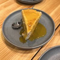 Peach and bergamot cheesecake   at Asante in Barcelona