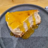 Cheesecake peach - bergamot at Asante in Barcelona