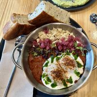 Maghreb Eggs (Shakshouka)  at Asante in Barcelona