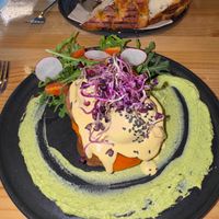 Egg Benedict at Asante in Barcelona
