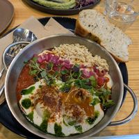 Also with vegan soft boiled "eggs" at Asante in Barcelona