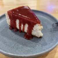 Strawberry cheesecake😡 at Asante in Barcelona