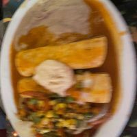 Vegan Enchiladas at Tequila Sunrise Mexican Grill in Oakland Park