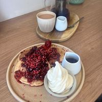 Protein Pancakes  at Oat and Bean in Cardiff