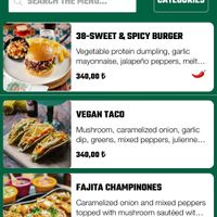 Vegan options   at Ranchero - Watergarden in Istanbul