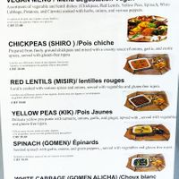 Vegan options (2024) at Café d'Éthiopie in Geneva