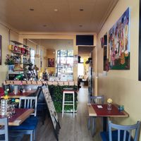 Interior at Café d'Éthiopie in Geneva