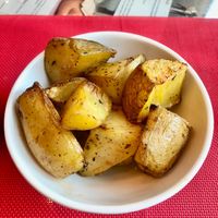 Roasted potatoes  at Sofra Bld in Abu Dhabi