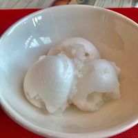 Lemon sorbet at Sofra Bld in Abu Dhabi