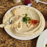 Hummus at Al Ameer in Dearborn
