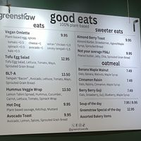 100% vegan   at Greenstraw Cafe in Newtown