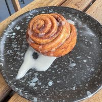 Cinnabon Roll  #Veganuary at Blessings Home & Café in Koh Phangan