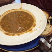 Lentil soup.  at Carnegie Diner & Cafe in New York City
