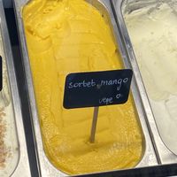 sorbet mangoo  at Lodziarnia Saint Malo in Krakow