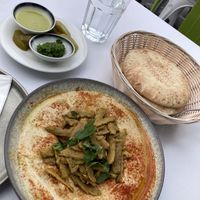 Vegan shawarma   at Hummus Eliyahu in Paphos