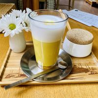 Turmeric Latte  at Soul Kitchen in Sofia