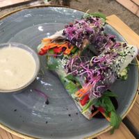 Thai salad roll at Soul Kitchen in Sofia