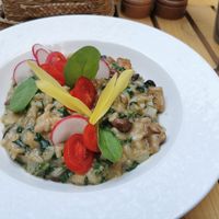 Mushroom and Fennel risotto at Soul Kitchen in Sofia
