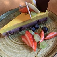 Mango cheesecake   at Soul Kitchen in Sofia