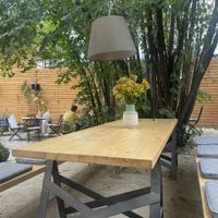 Backyard garden  at Soul Kitchen in Sofia