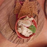 Aubergine dip at Soul Kitchen in Sofia