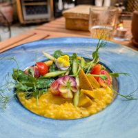Pumpkin Risotto at Soul Kitchen in Sofia