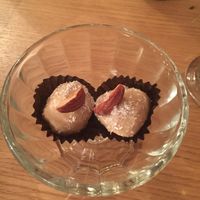 Chocolate and almond balls  at Soul Kitchen in Sofia