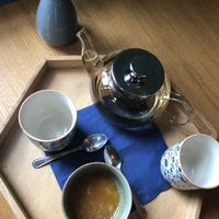 Honey is NOT vegan  at Soul Kitchen in Sofia