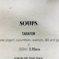 Tarator soup 🤤 at Soul Kitchen in Sofia