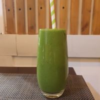 Green smoothie at Kebena Green in North West London