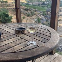 View from Qadan verandah. at Yurts in Cyprus in Simou