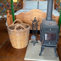 Qadan interior at Yurts in Cyprus in Simou