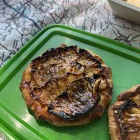 Pineapple galette   at Café Petiole in London